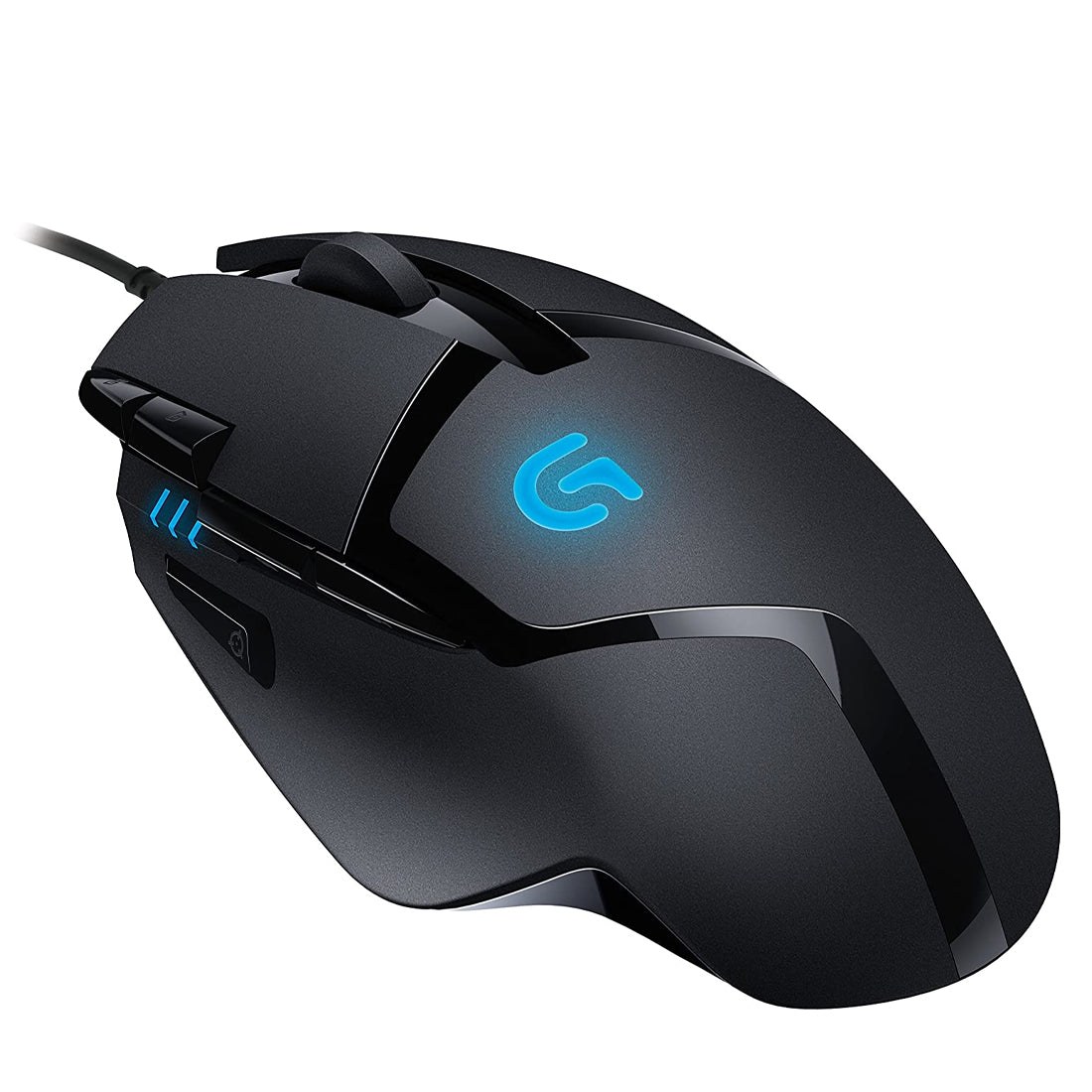 Logitech G402 Hyperion Fury Wired Fusion Engine Sensor Gaming Mouse with Adjustable DPI Up to 4000 and 8 Programmable Buttons