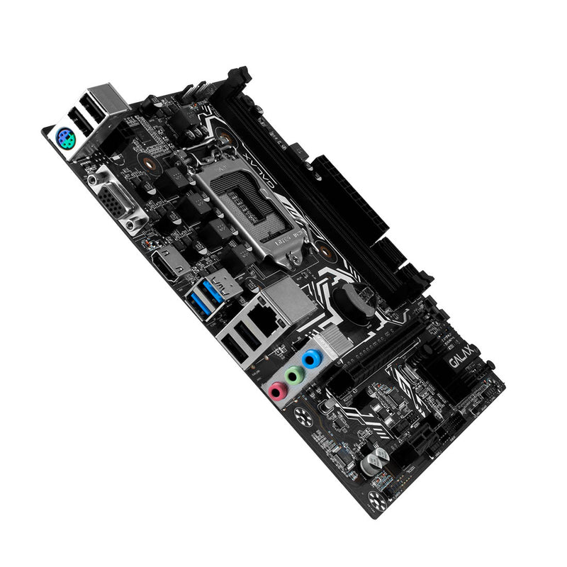 GALAX H410M Elite Intel LGA1200 Socket Motherboard with PCIe 3.0 HDMI and VGA