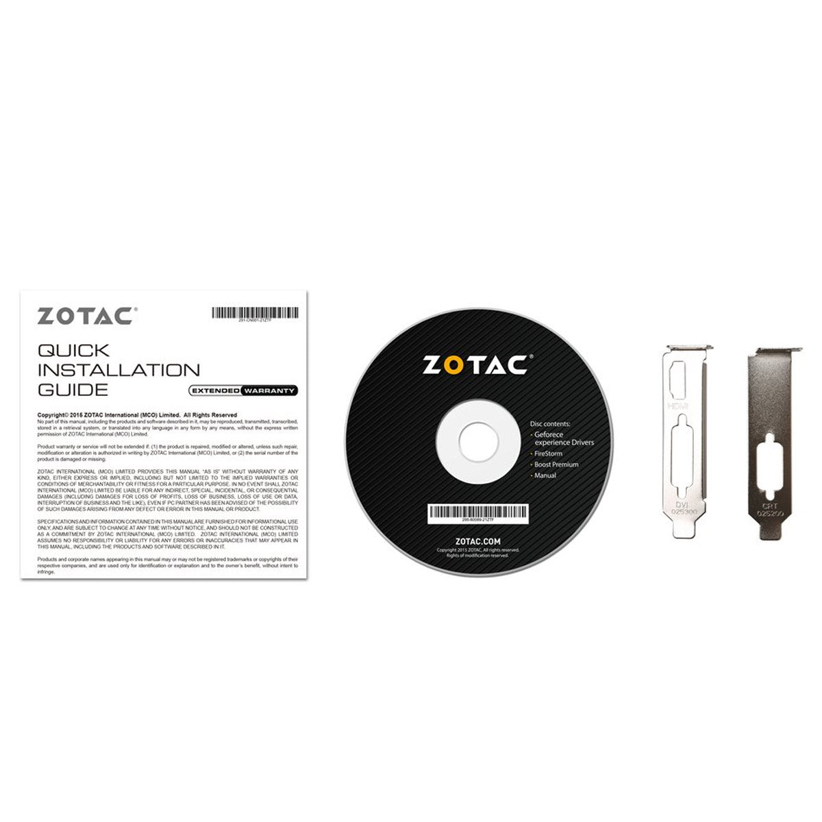 Zotac GeForce GT 710 2GB DDR3 64-बिट ग्राफ़िक्स कार्ड