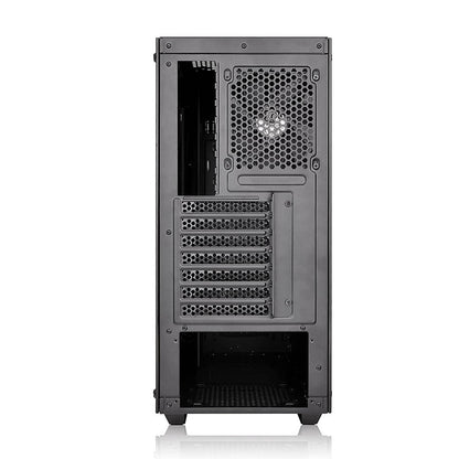 Thermaltake View 21 ATX Mid Tower Cabinet Tempered Glass Edition with One Pre-Installed 120mm Fan
