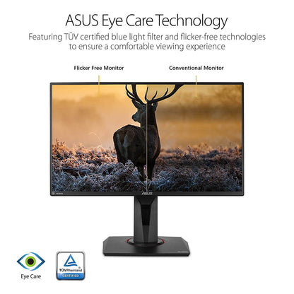 ASUS TUF VG259Q 24.5 Inch Full HD Gaming Monitor with G-SYNC and 2W Dual Stereo Speakers