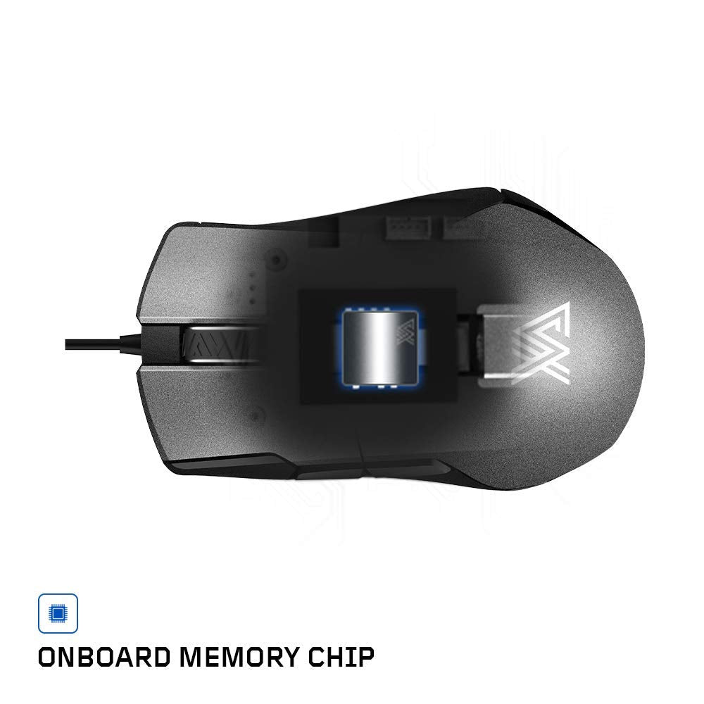 [RePacked] XANOVA Mensa Pro RGB Gaming Mouse with PWM Sensor OMRON Switches and Programmable DPI