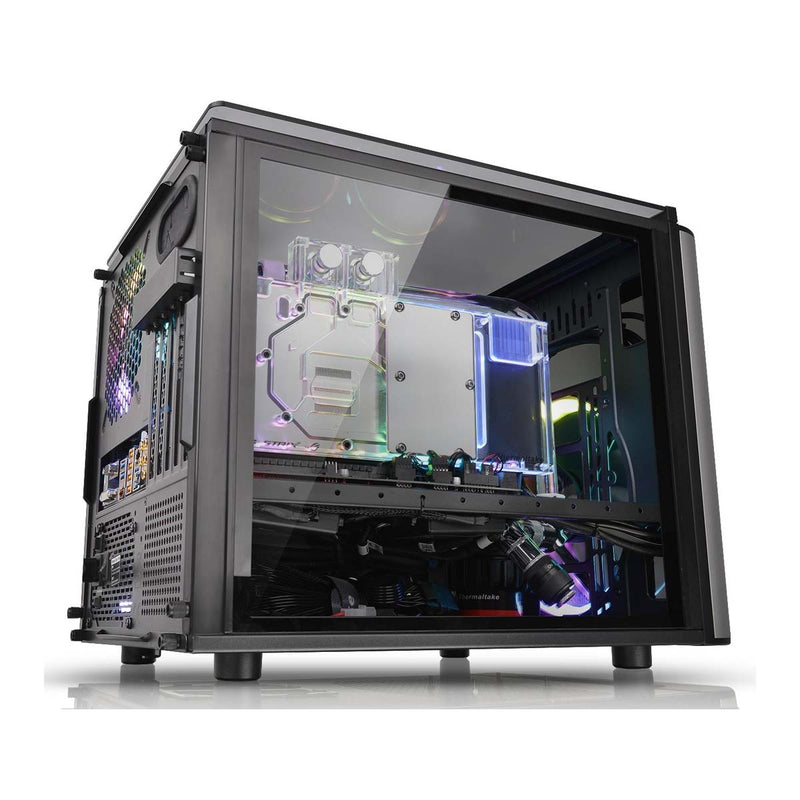 Thermaltake Level 20 VT Micro Tower Cabinet with One 200mm Pre-Installed RGB Fan and Dust Filters