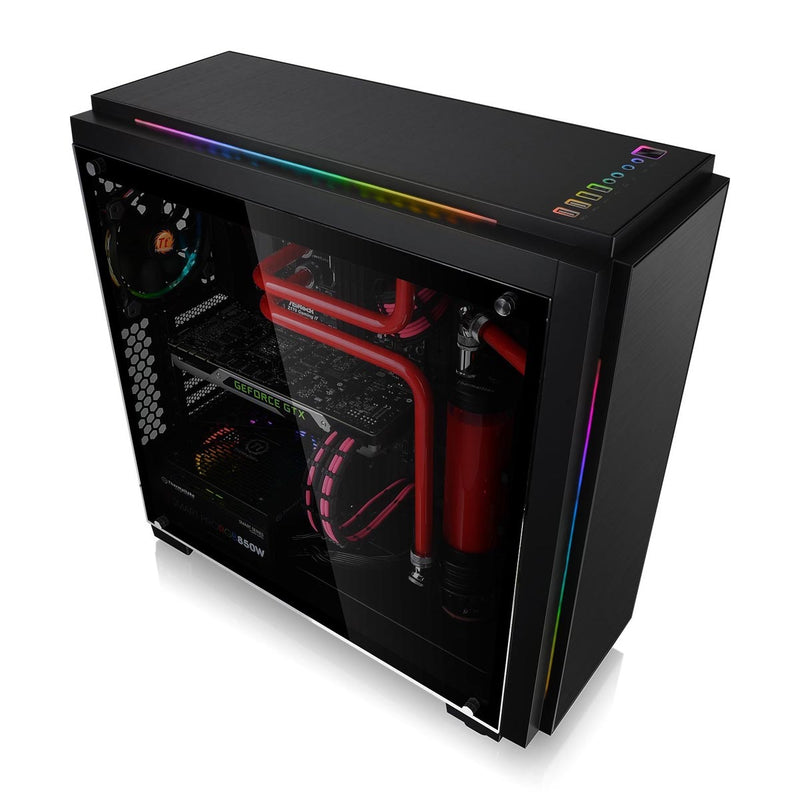 Thermaltake Versa C23 RGB Edition ATX Mid Tower Cabinet with Tempered Glass Side Panel