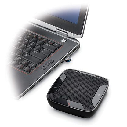 Plantronics Calisto P620-M UC Wireless Bluetooth Speaker with Media Controls and 7Hrs Long Battery Life