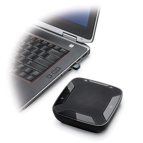 Plantronics Calisto P620-M UC Wireless Bluetooth Speaker with Media Controls and 7Hrs Long Battery Life