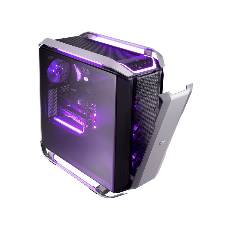 Cooler Master Cosmos C700P Full Tower Cabinet with Curved Tempered Glass and Aluminum Handles (Black Edition)
