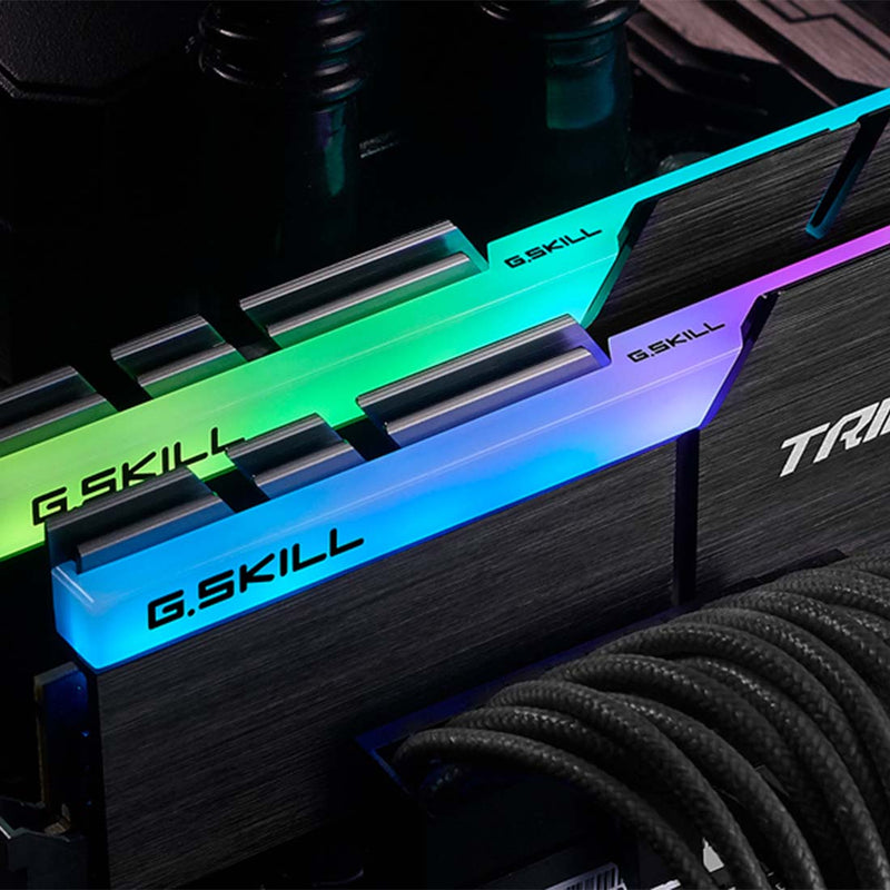 G.SKILL Trident Z RGB 32GB(2x16GB) DDR4 RAM 3600MHz CL16 Gaming Desktop Memory