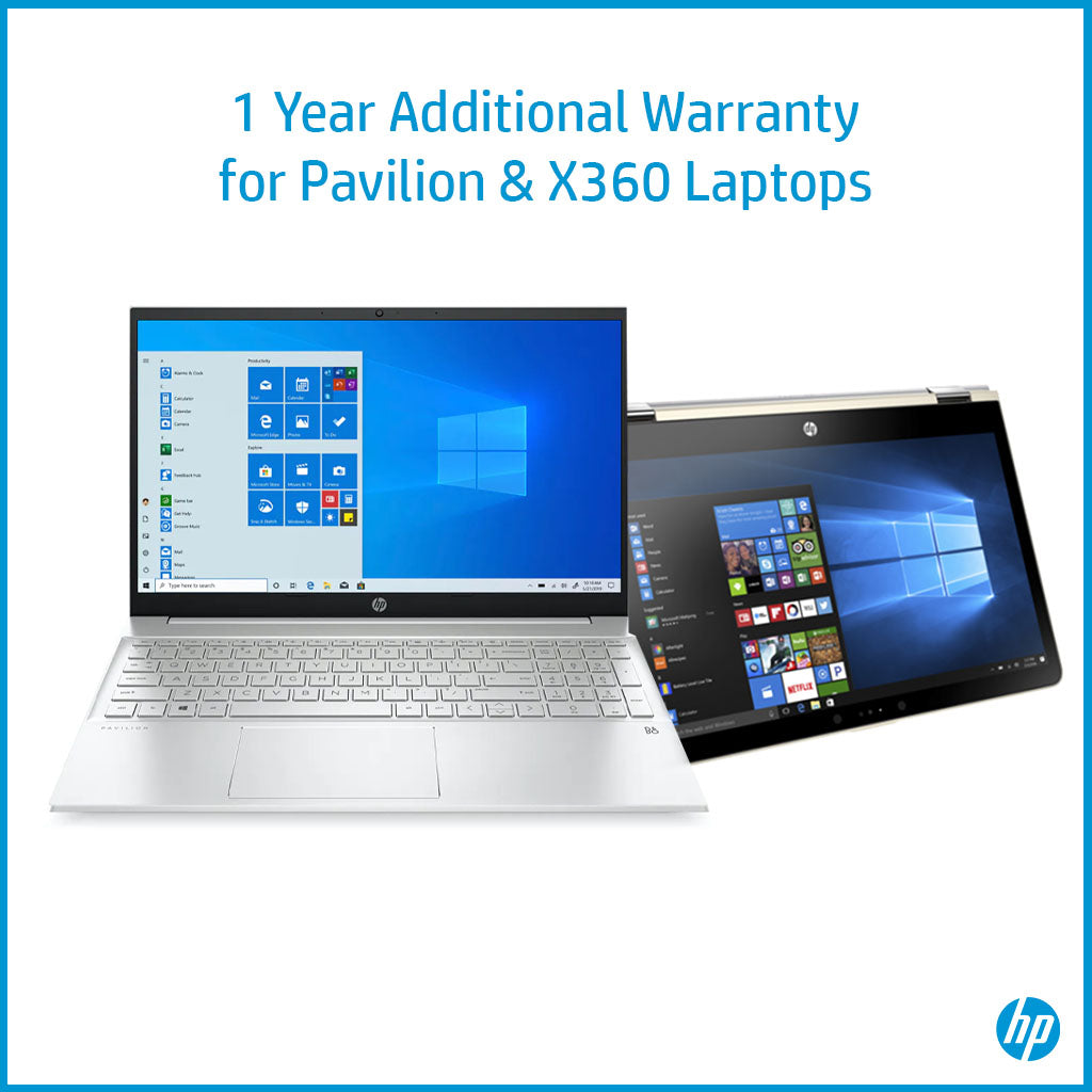एचपी केयर पैक 1 साल की अतिरिक्त वारंटी ऑनसाइट सपोर्ट के साथ पवेलियन, पवेलियन एक्स360 और विक्टस लैपटॉप के लिए - लैपटॉप नहीं