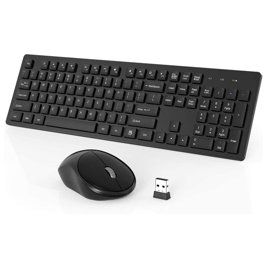 डेल KM636 वायरलेस कीबोर्ड और ऑप्टिकल माउस कॉम्बो