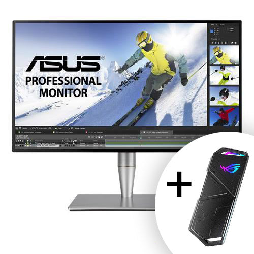 Asus ProArt PA27AC 27-inch Monitor bundled with ROG STRIX Arion M.2 SSD RGB Enclosure