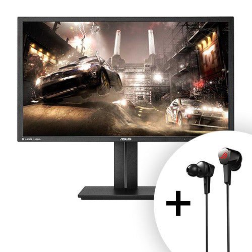 ASUS PB287Q 28-Inch Gaming Monitor bundled with ROG Cetra Core In-Ear Gaming Headphone