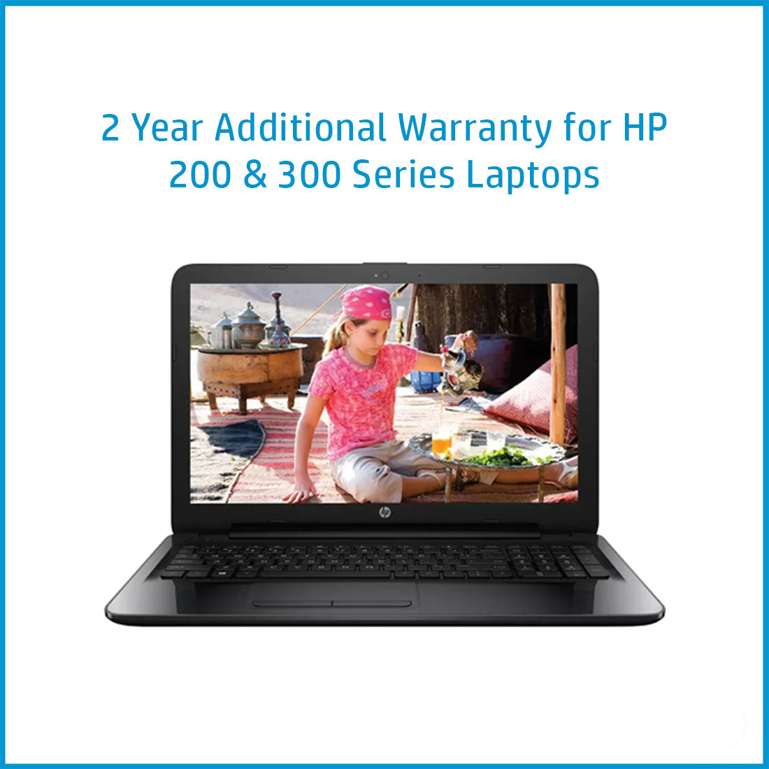 HP 200 और 300 सीरीज़ के लैपटॉप के लिए HP केयर पैक 2 साल की अतिरिक्त वारंटी - लैपटॉप नहीं
