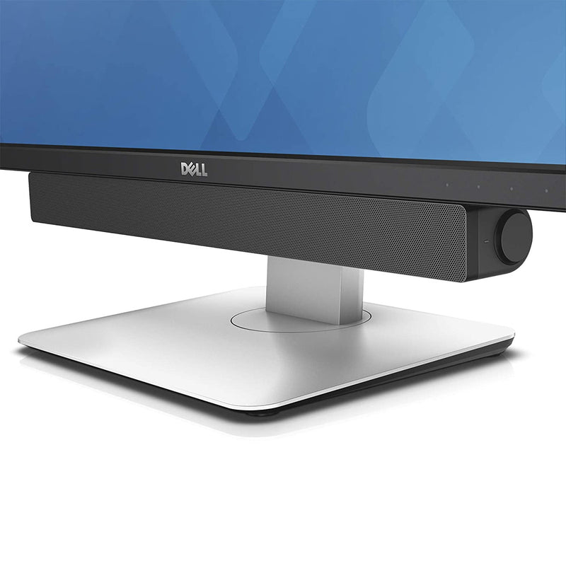 Dell AC511M Stereo USB Powered Soundbar with Mounting Bracket and 3.5mm Audio Jack