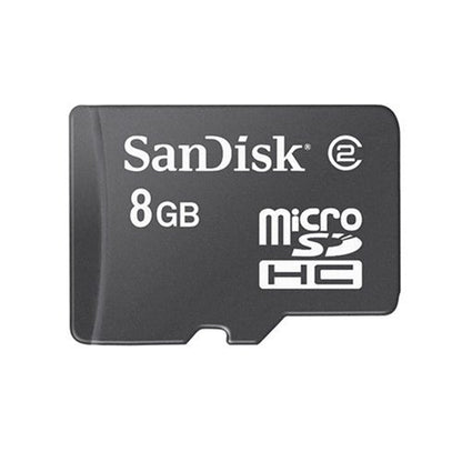 SanDisk microSDHC 8GB Card with SD Adapter (SDSDQ-8192)
