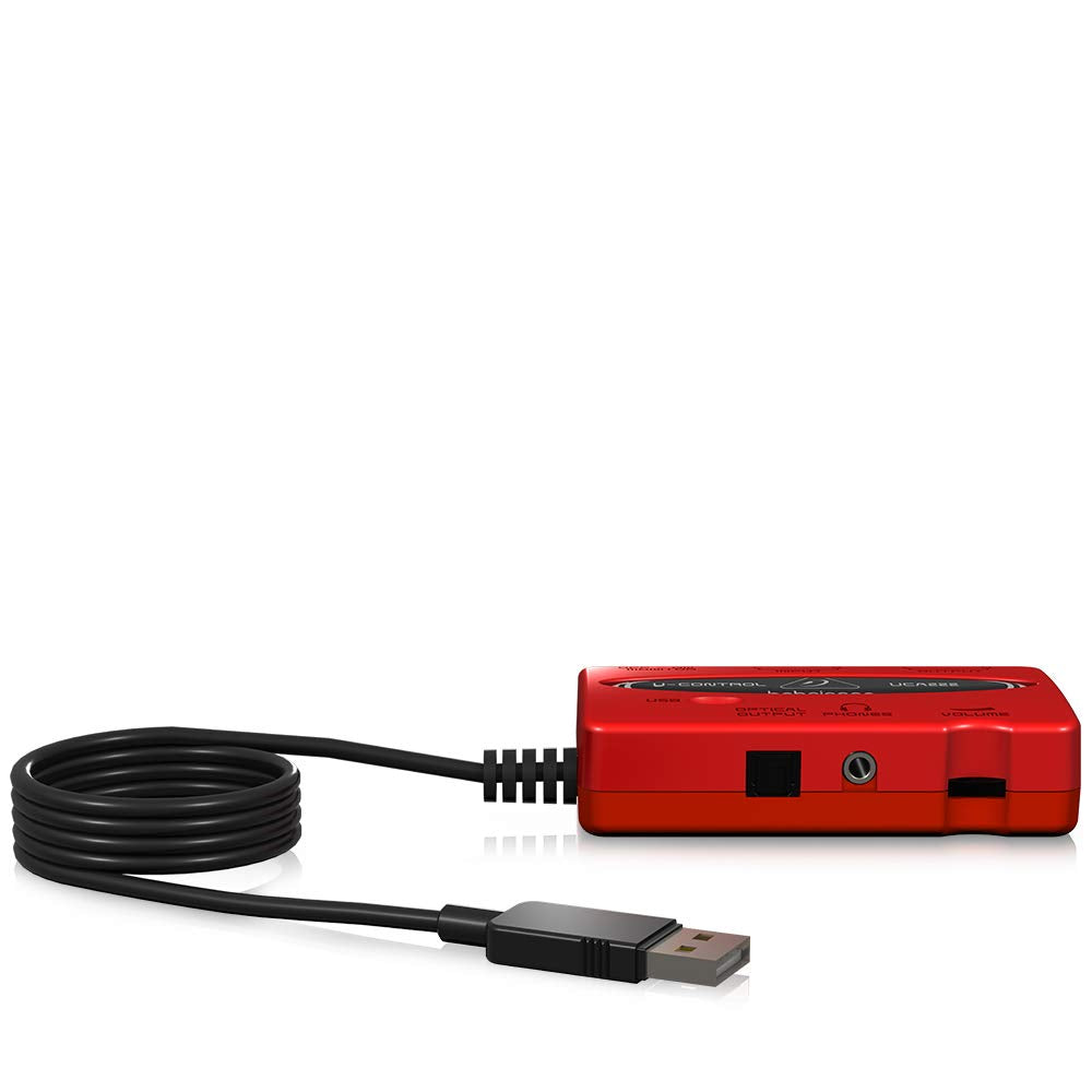 Behringer UCA222 USB Audio Interface with Digital Output and Ultra-Low Latency