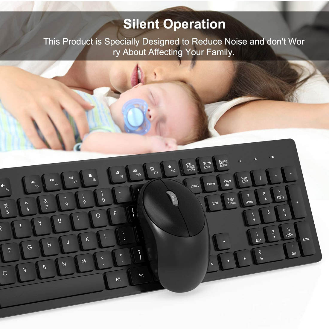 [RePacked]Dell KM636 Wireless Keyboard and Optical Mouse Combo