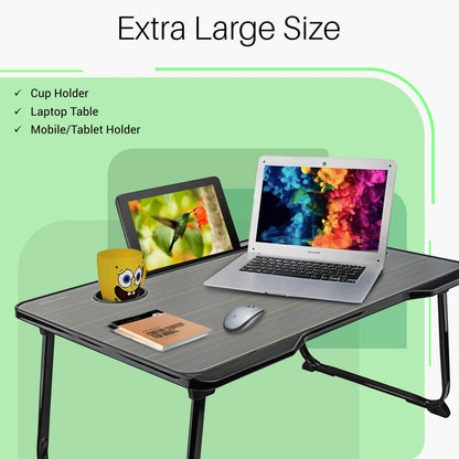 Portronics POR-1140 My Buddy One Multifunctional Laptop Folding Table
