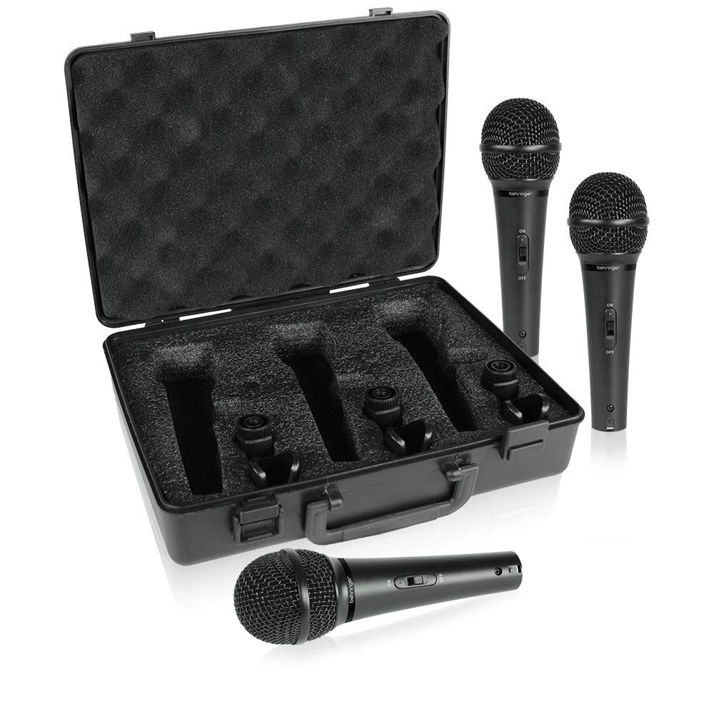 [RePacked] Behringer Ultra voice XM1800S Dynamic Cardioid Vocal Microphone 3-in-1 Pack
