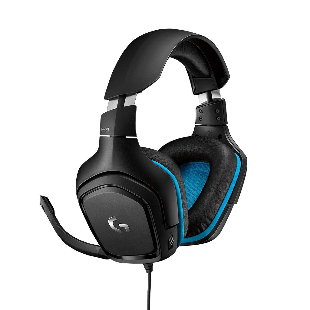 Logitech G431 Surround Sound Wired Gaming Headset - Main Image