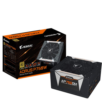 GIGABYTE AORUS P750W 750W Full Modular 80 Plus Gold SMPS Power Supply