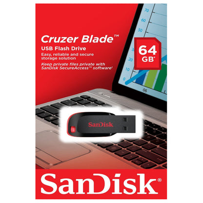 SanDisk Cruzer Blade USB 2.0 Pendrive