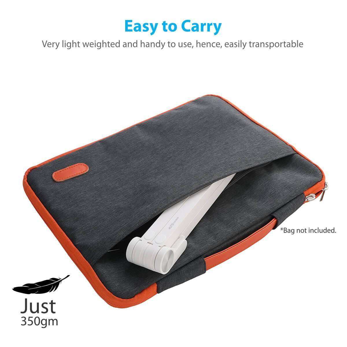 Portronics POR-835 My Buddy Lite Laptop Stand with Light and Foldable Design