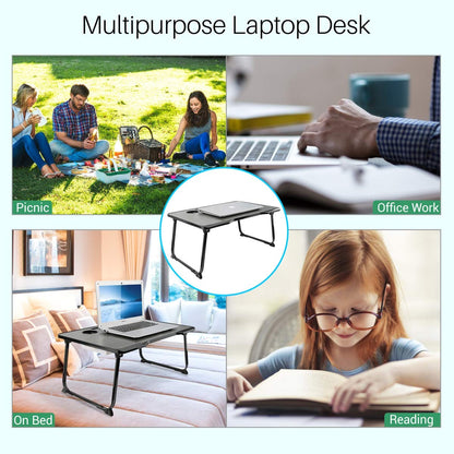 Portronics POR-1140 My Buddy One Multifunctional Laptop Folding Table