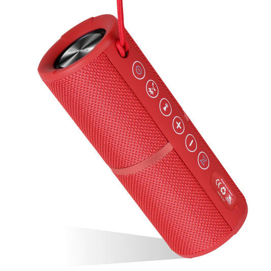 Portronics POR-887 Breeze Bluetooth 4.1 Wireless Stereo Speaker with True Wireless Stereo and Water Resistant(Red)