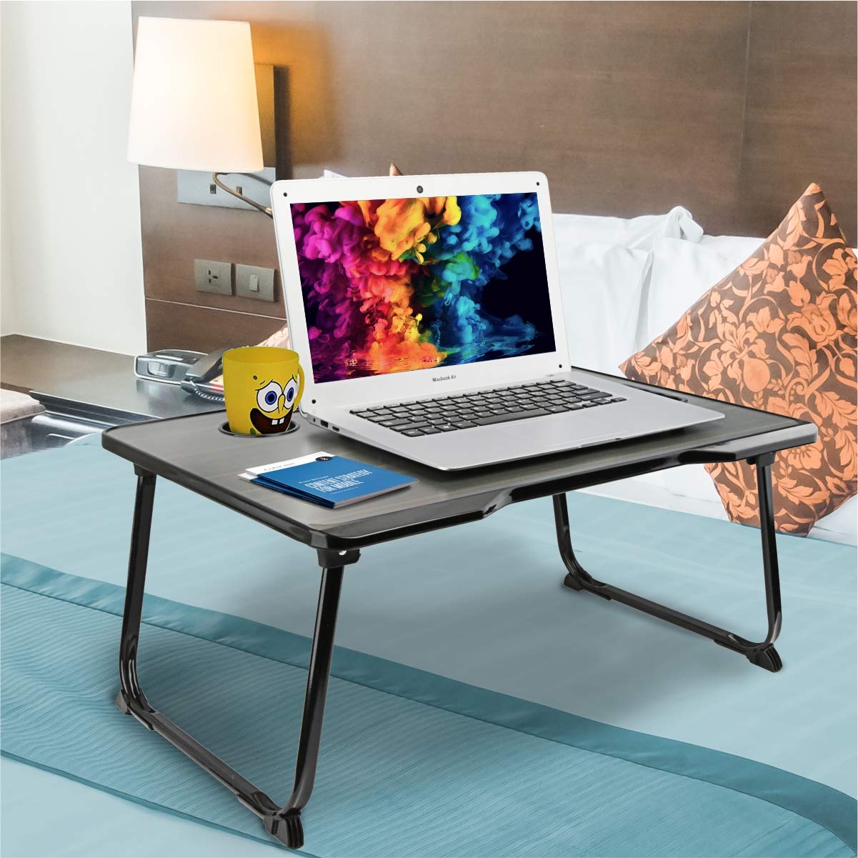 Portronics POR-1140 My Buddy One Multifunctional Laptop Folding Table