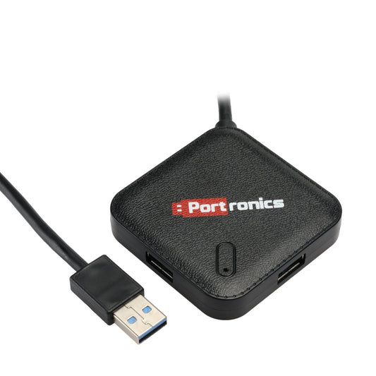 Portronics MPort 34 Hub with 4 USB 3.0 Ports and USB Connectivity