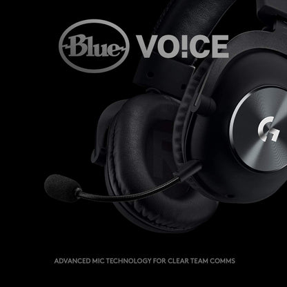 Logitech G Pro X Gaming Headset with Blue Voice Technology and Next-Gen Surround Sound From TPS Technologies