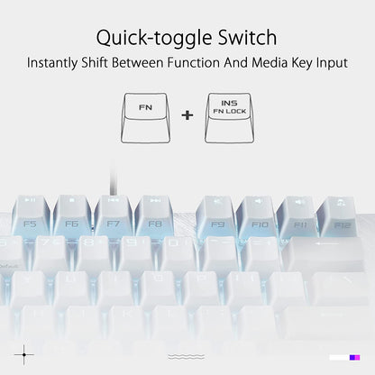 ASUS ROG Strix Scope NX TKL Moonlight White RGB Mechanical Keyboard