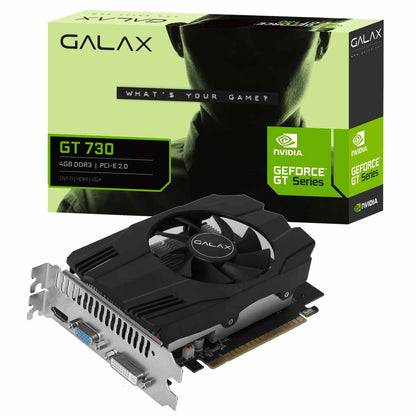 [RePacked] Galax Geforce GT 730 DDR3 4GB  64 bit Graphics Card