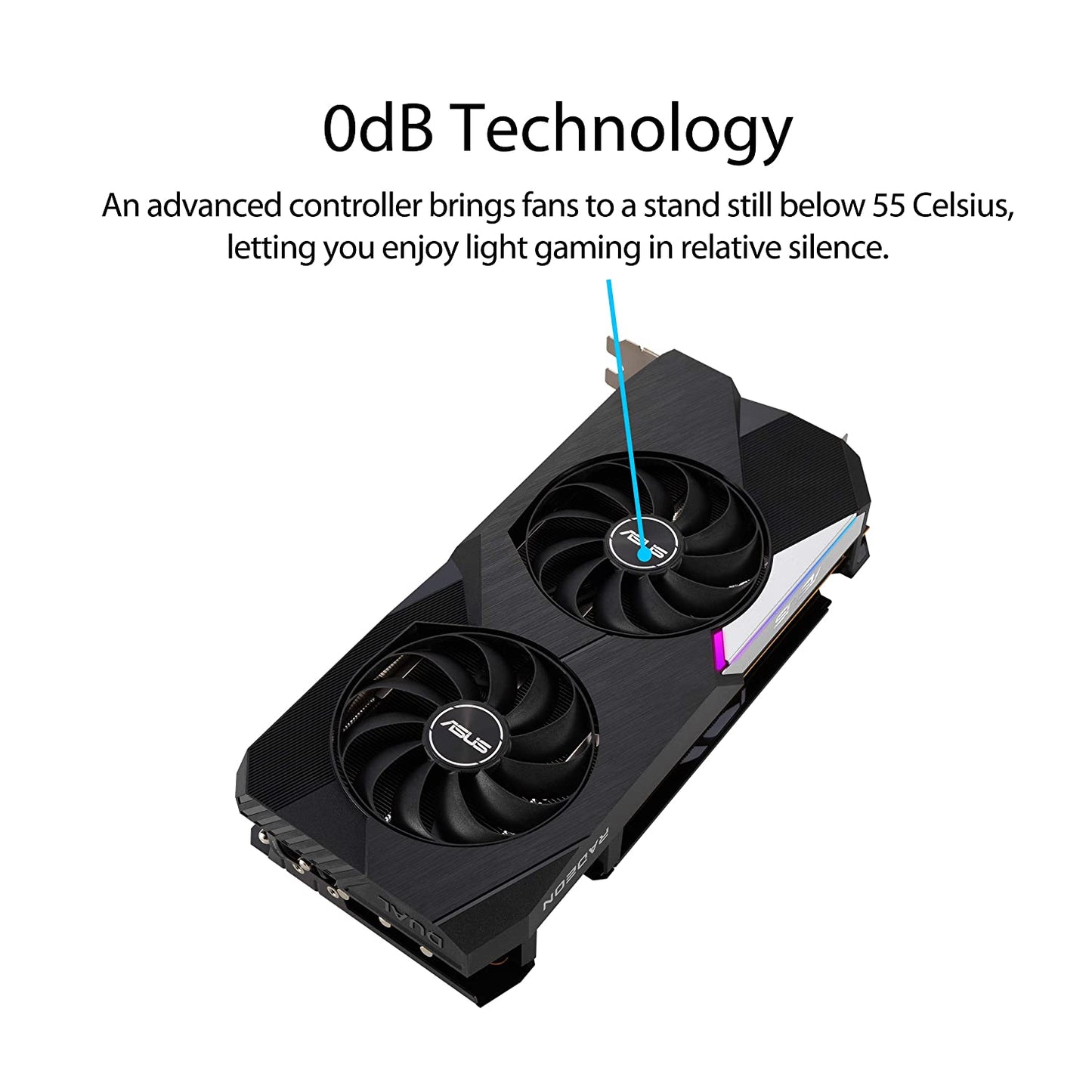 Asus Dual Radeon RX 6750 XT OC Edition 12GB GDDR6 192-बिट ग्राफ़िक्स कार्ड 