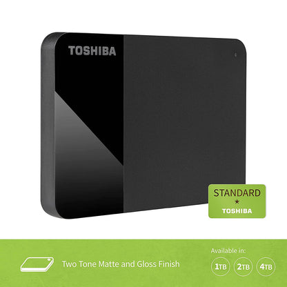 Toshiba Canvio रेडी 4TB पोर्टेबल हार्ड ड्राइव सुपरस्पीड USB 3.0 के साथ