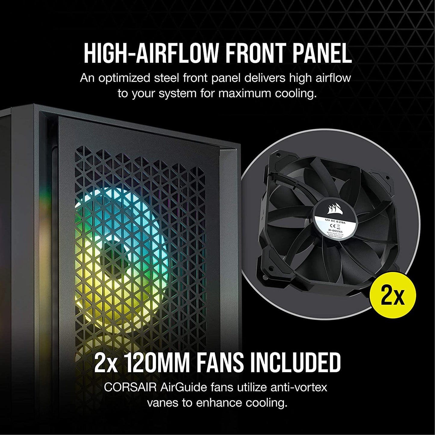 4000D AIRFLOW Tempered Glass Mid-Tower ATX Case From TPS Technologies