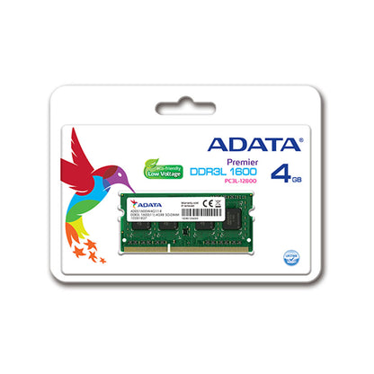 ADATA Premier Series DDR3 4GB 1600MHz Laptop Memory RAM - The Peripheral Store | TPS