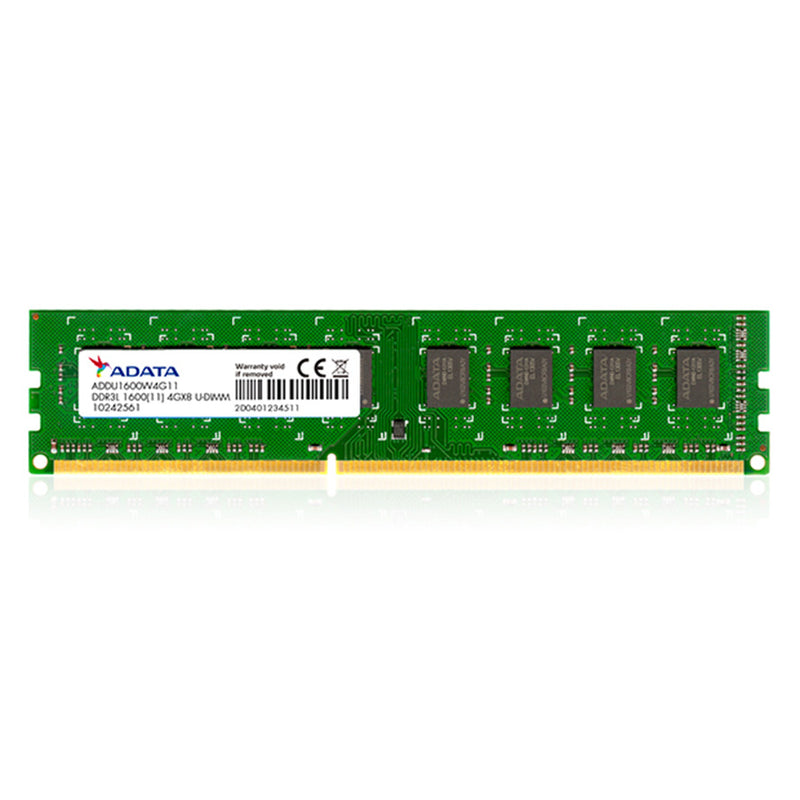 ADATA Premier Series DDR3 4GB 1600MHz Desktop Memory RAM - The Peripheral Store | TPS