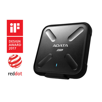 ADATA SD700 512GB USB 3.1 External Solid State Drive - P/N: ASD700-512GU3-CBK - The Peripheral Store | TPS