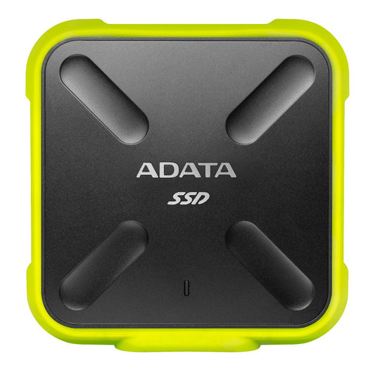 ADATA SD700 1TB USB 3.1 एक्सटर्नल सॉलिड स्टेट ड्राइव - पीला