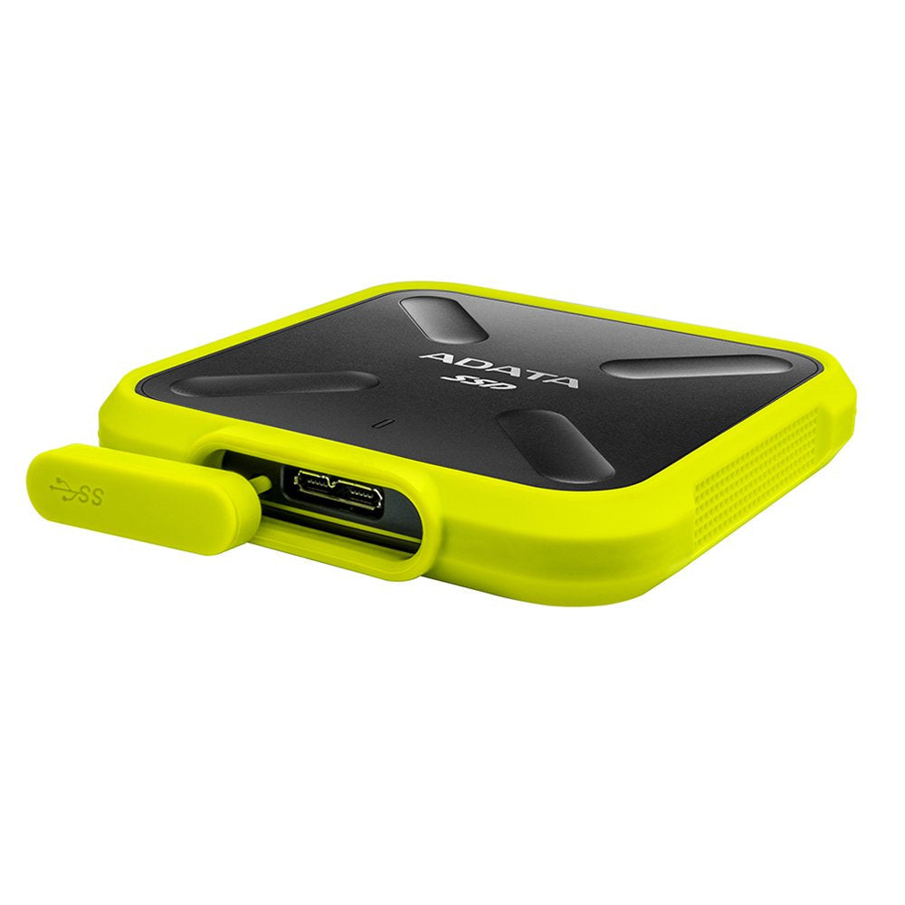 ADATA SD700 512GB USB 3.1 External Solid State Drive - Yellow