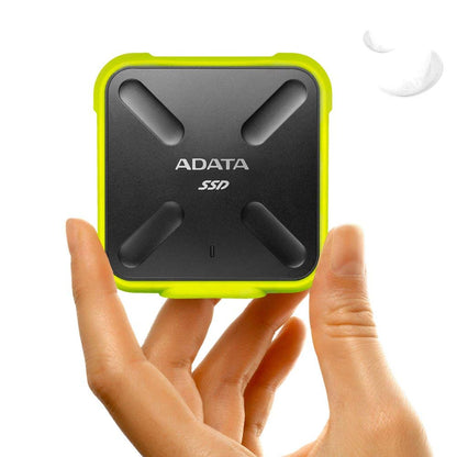 ADATA SD700 256GB USB 3.1 External Solid State Drive Yellow