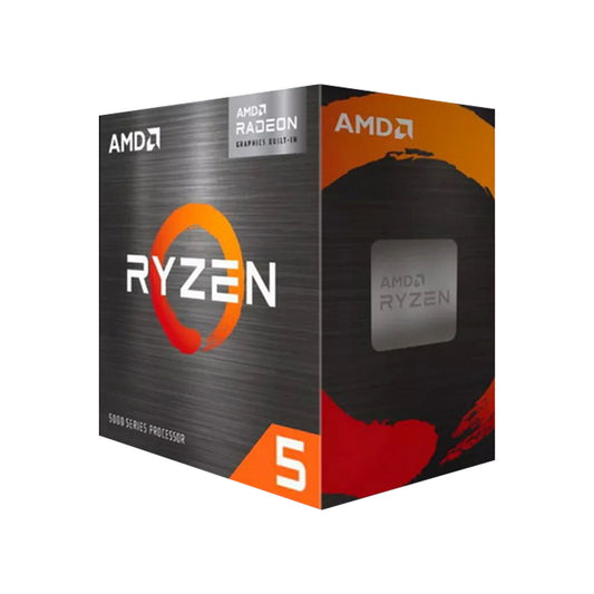 AMD Ryzen 5 5600G डेस्कटॉप प्रोसेसर 6 कोर 4.4GHz तक 19MB कैश AM4 सॉकेट Radeon ग्राफ़िक्स के साथ