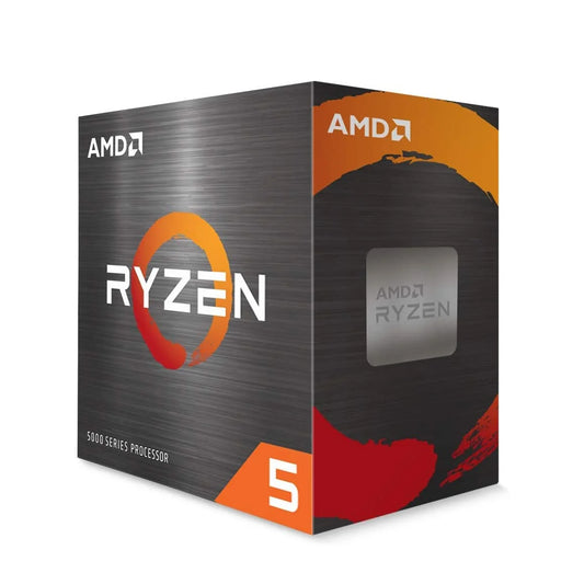 AMD Ryzen 5 5600 डेस्कटॉप प्रोसेसर 6 कोर 4.4GHz तक 35MB कैश AM4 सॉकेट PCIe 4.0 के साथ