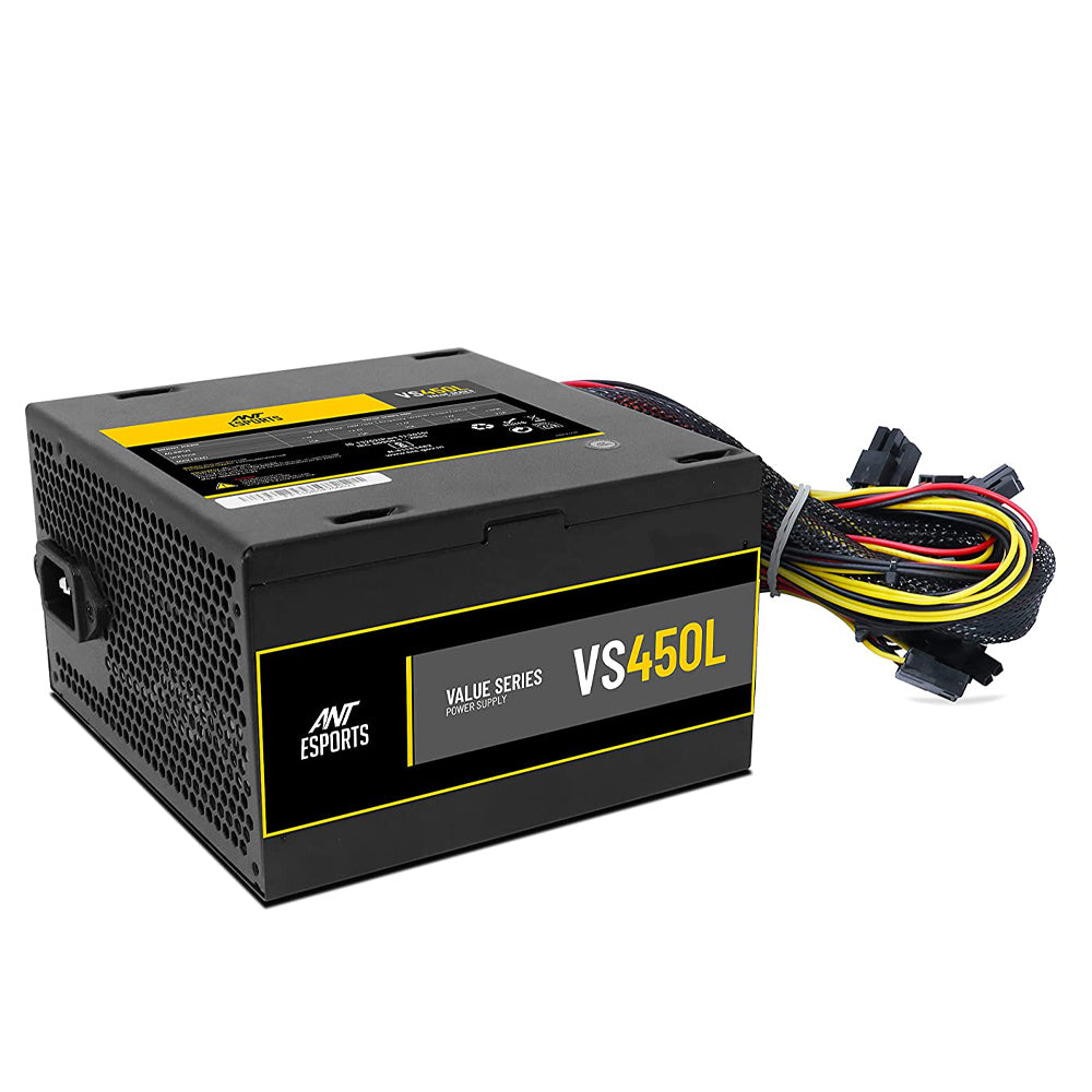 Ant Esports VS450L 450W Non-Modular 80 Plus Bronze SMPS Power Supply