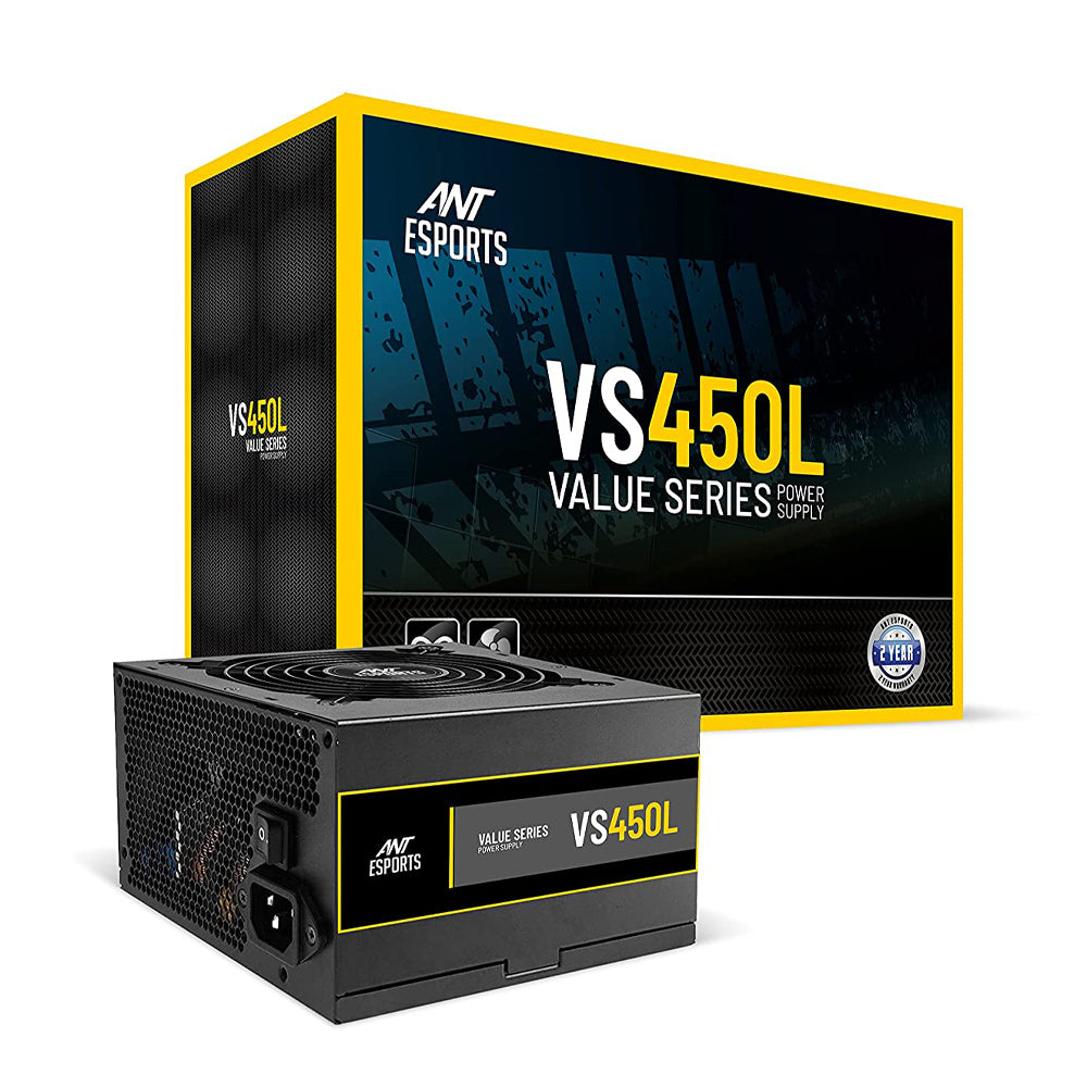 Ant Esports VS450L 450W Non-Modular 80 Plus Bronze SMPS Power Supply