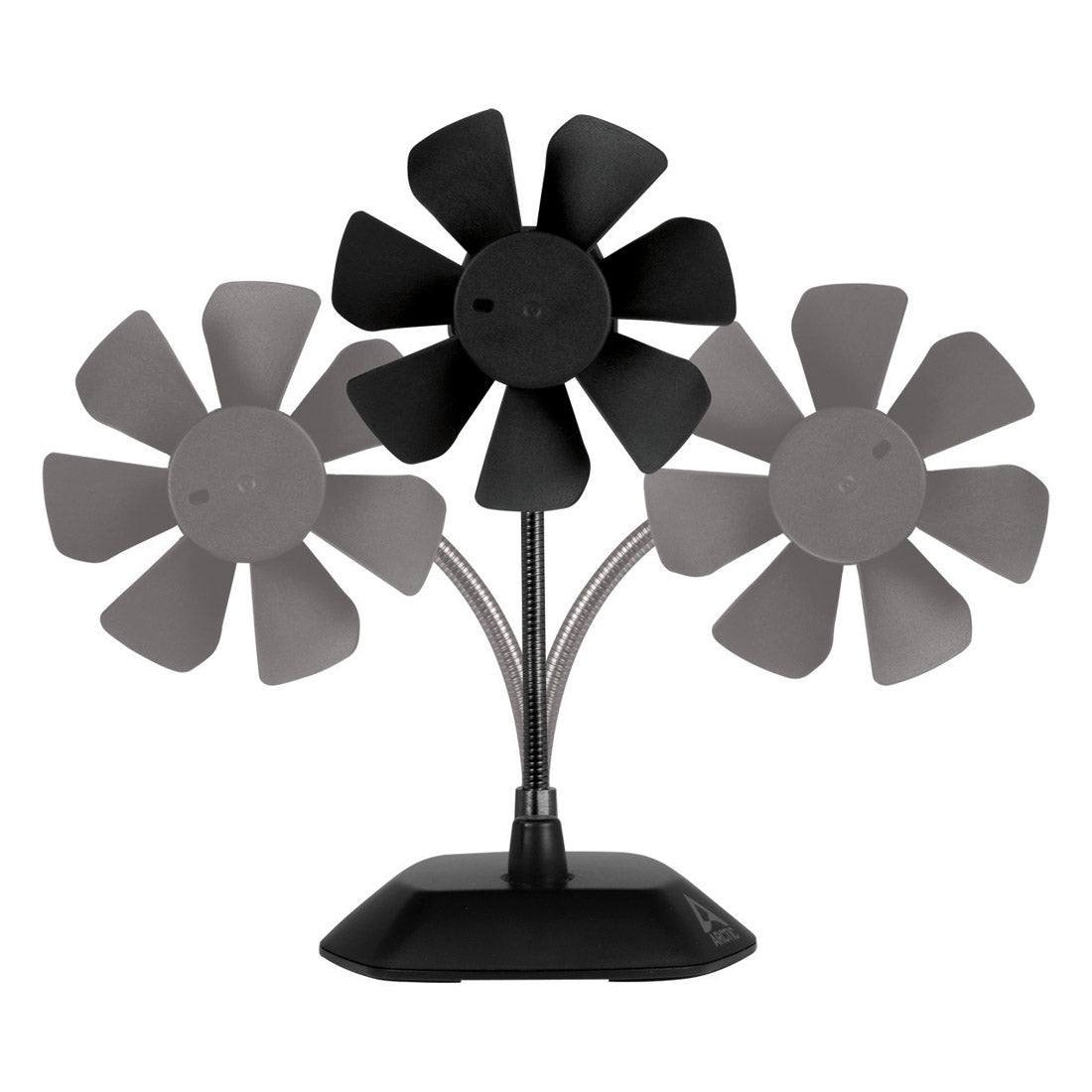 ARCTIC Breeze Color Portable USB Table Fan for Office and Laptop - Black