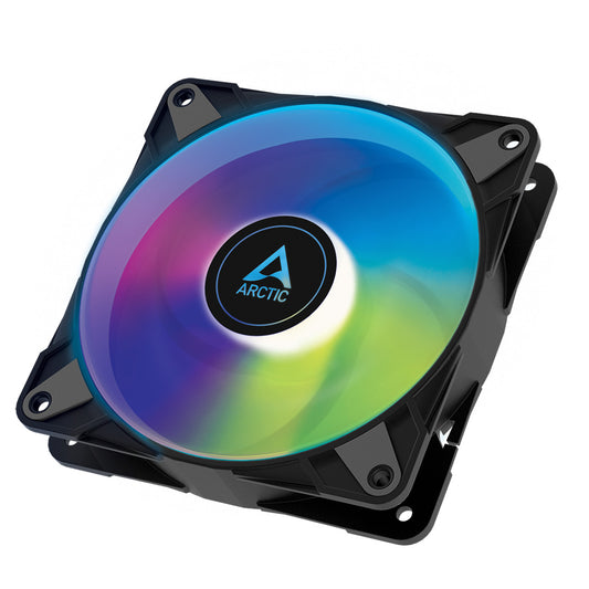 ARCTIC P12 PWM PST A-RGB 120mm CPU Case Cooling Fan with 0dB Technology - Black