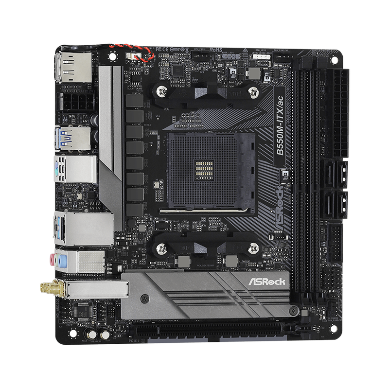 ASRock B550M-ITX/ac  AMD AM4 Mini-ITX Motherboard -From  Tps Technologies 